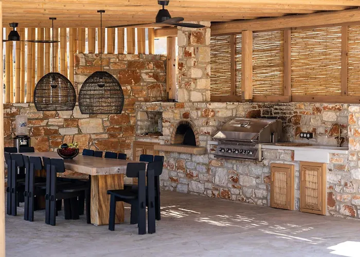 Вилла Estate Naxos - Private Hillside Estate Акротири